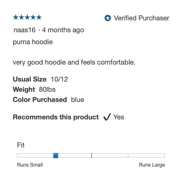 NEW! PUMA Youth Fleece Hoodie with Raised embossed logo and Kangaroo Pockets - Picture 9 of 16